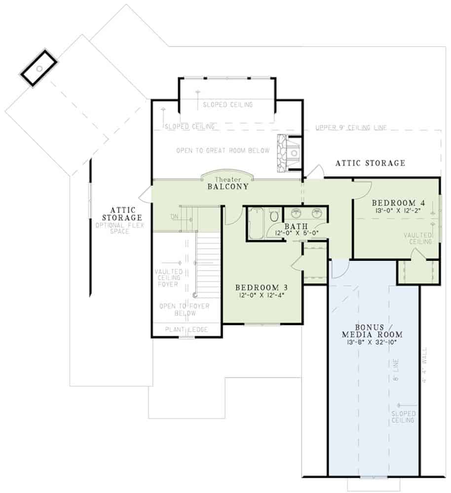 Floor Plan Upper Level