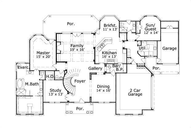 Floor Plan First Story