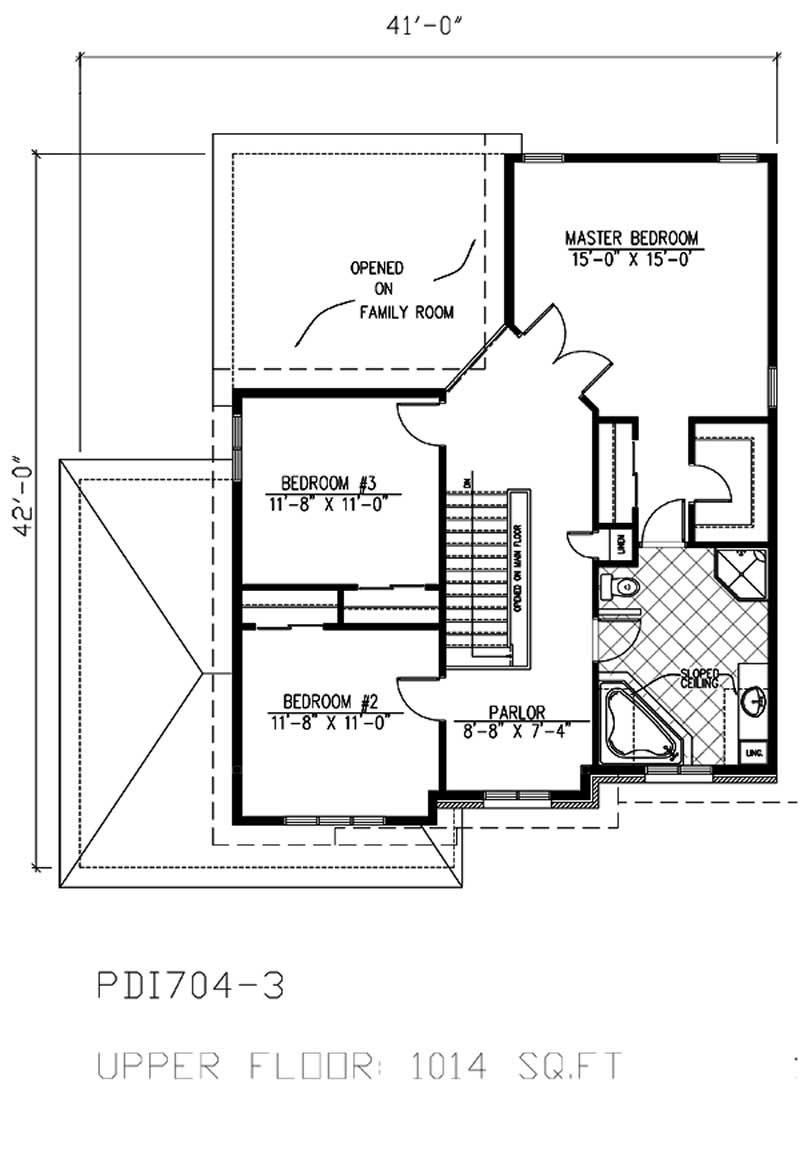 Floor Plan Second Story