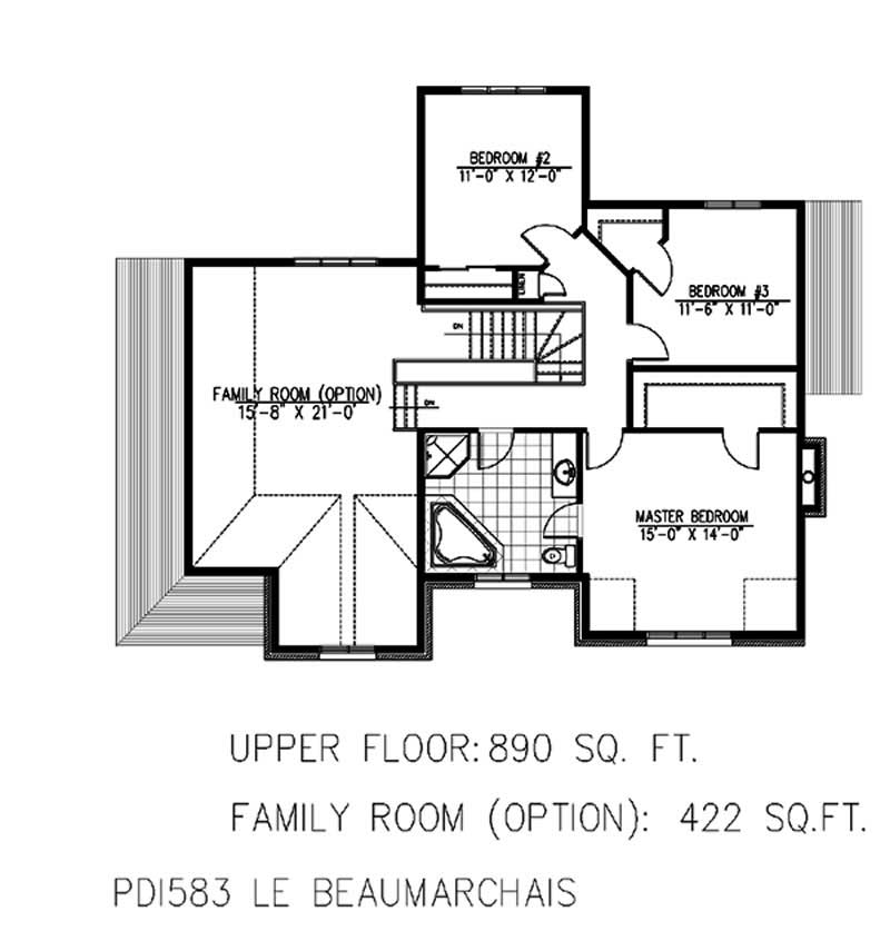 Floor Plan Second Story