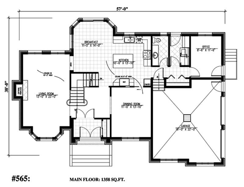 Floor Plan First Story