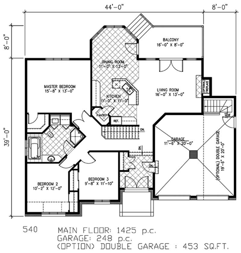Floor Plan First Story