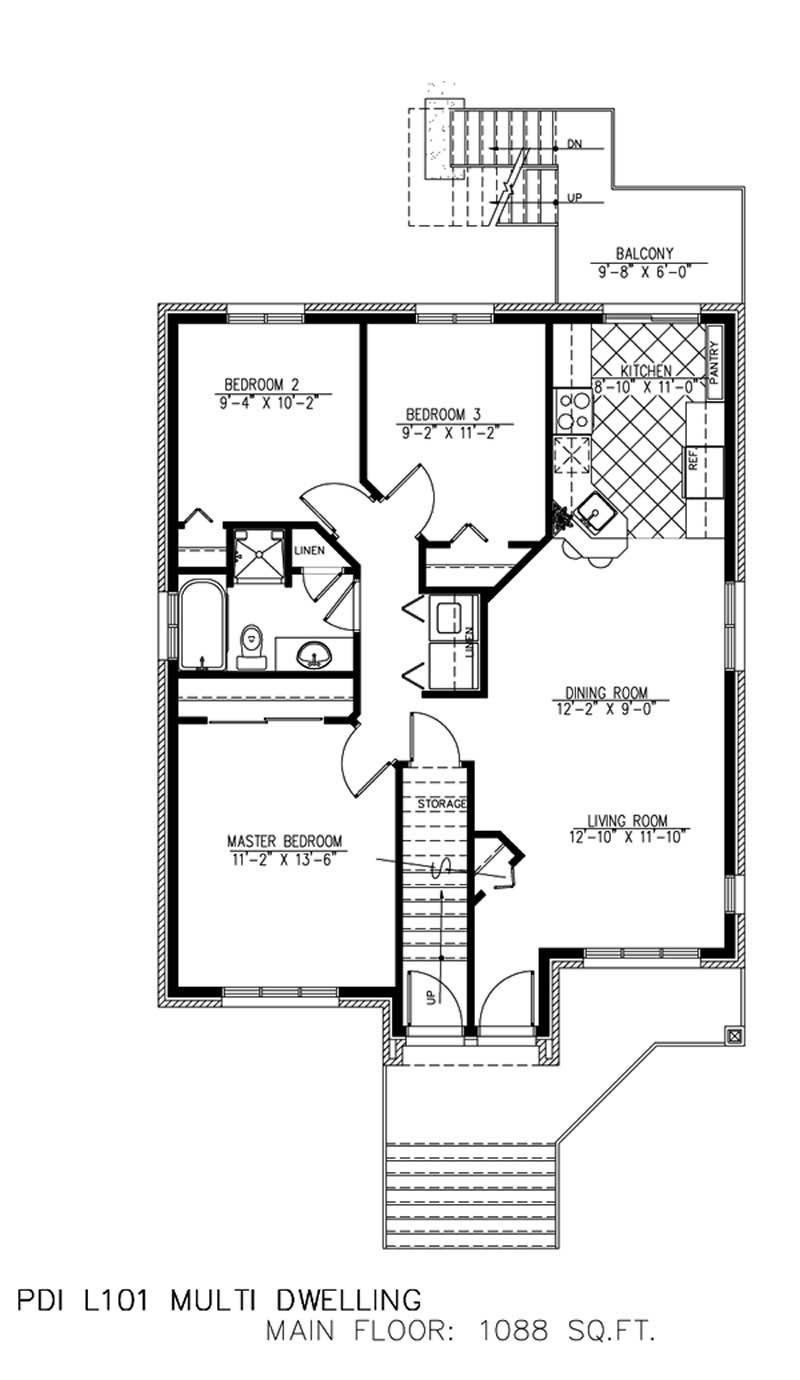 Floor Plan First Story