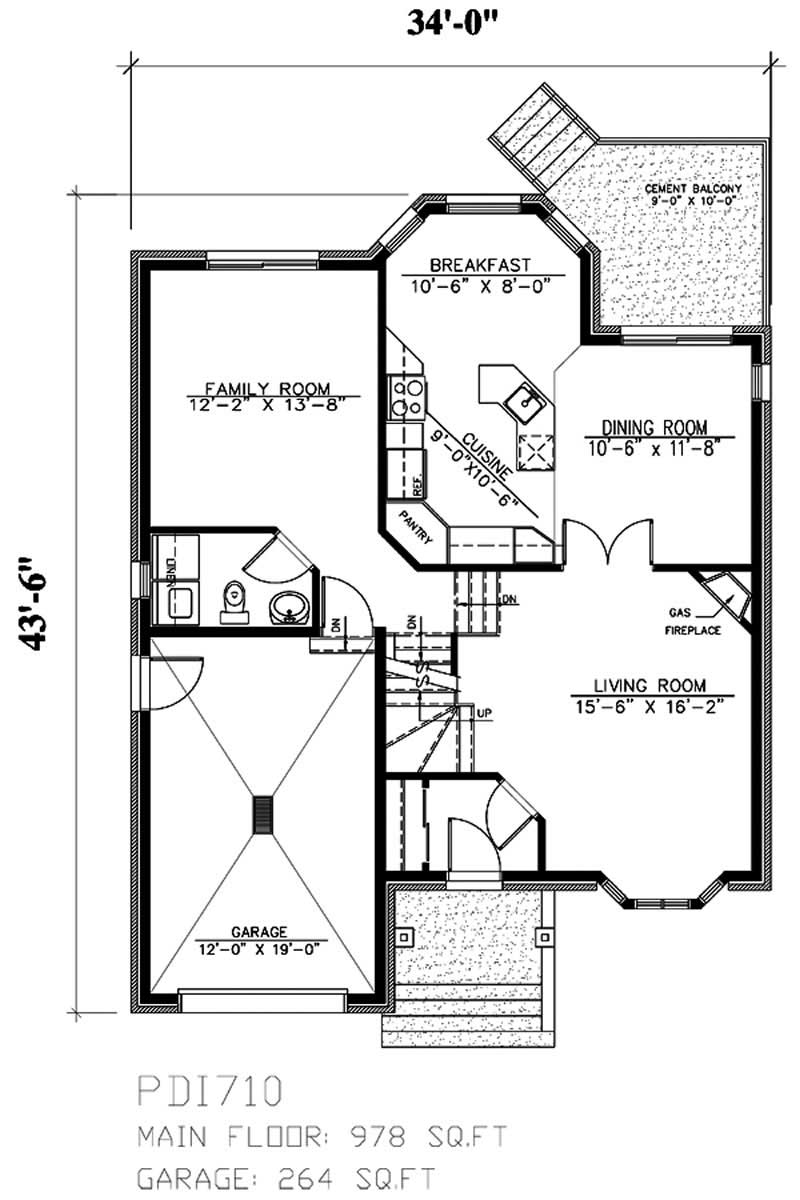 Floor Plan First Story