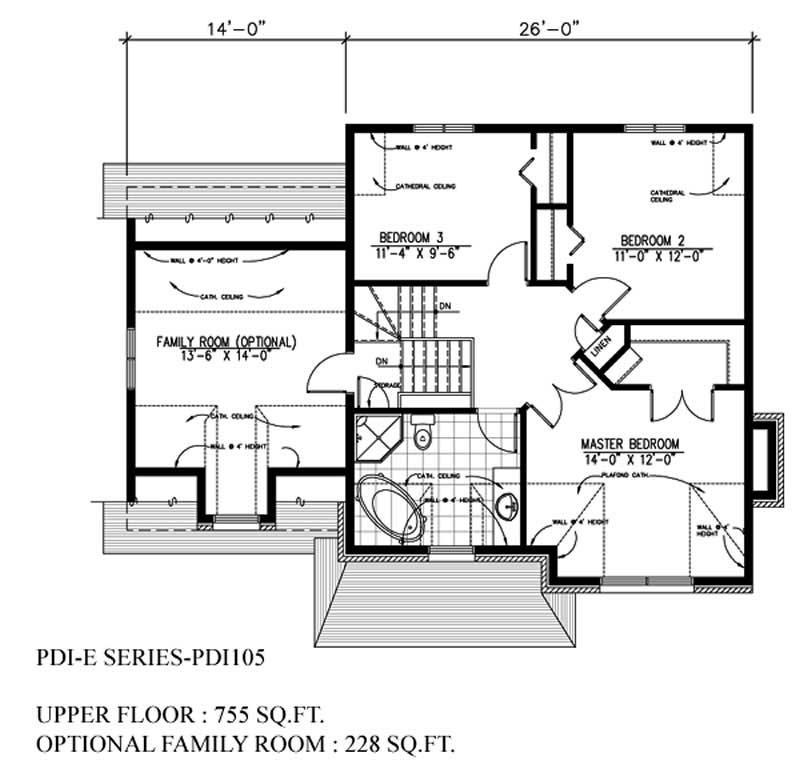Floor Plan Second Story