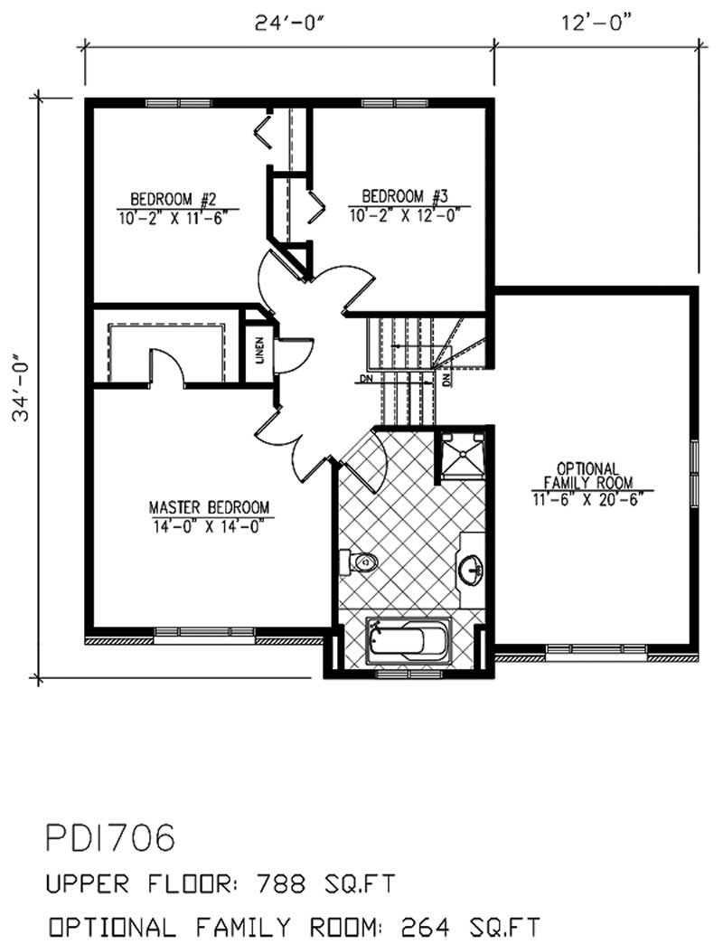 Floor Plan Second Story