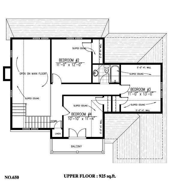 Floor Plan Second Story