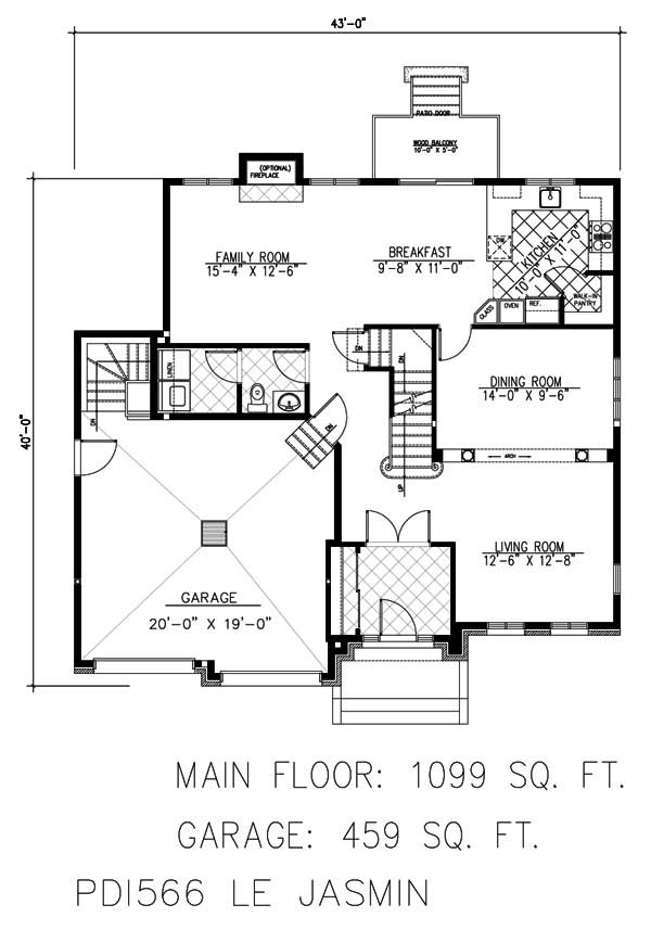 Floor Plan First Story