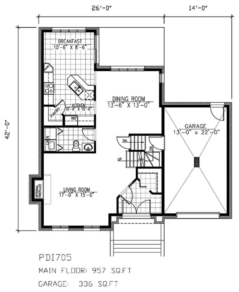 Floor Plan First Story