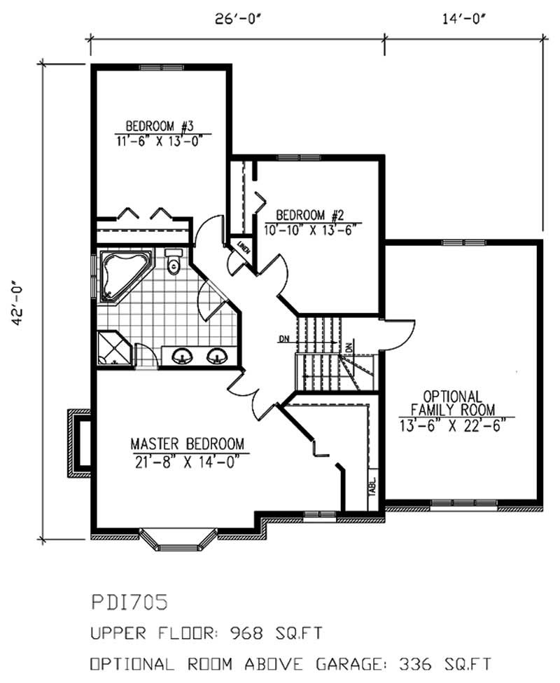 Floor Plan Second Story