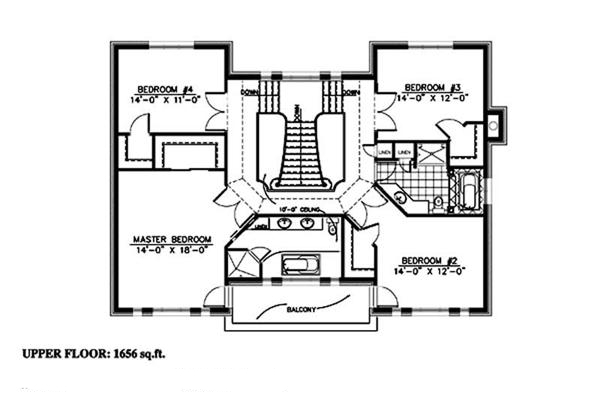 Floor Plan Upper Level