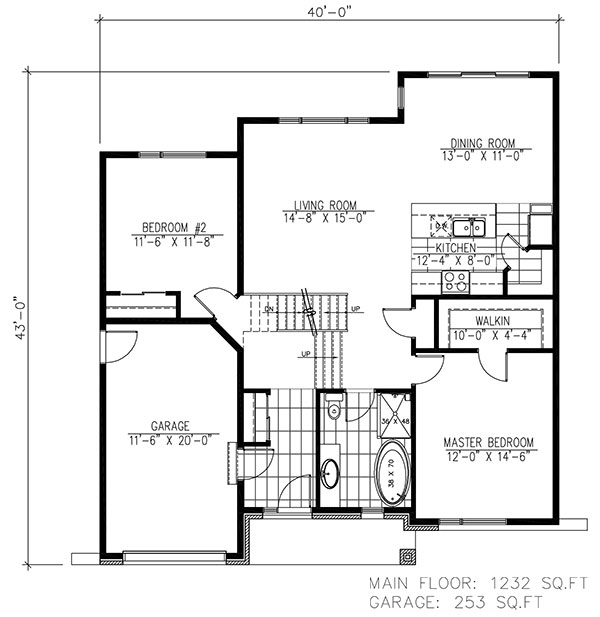 Floor Plan Main Level