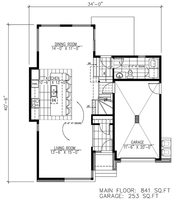 Floor Plan Main Level