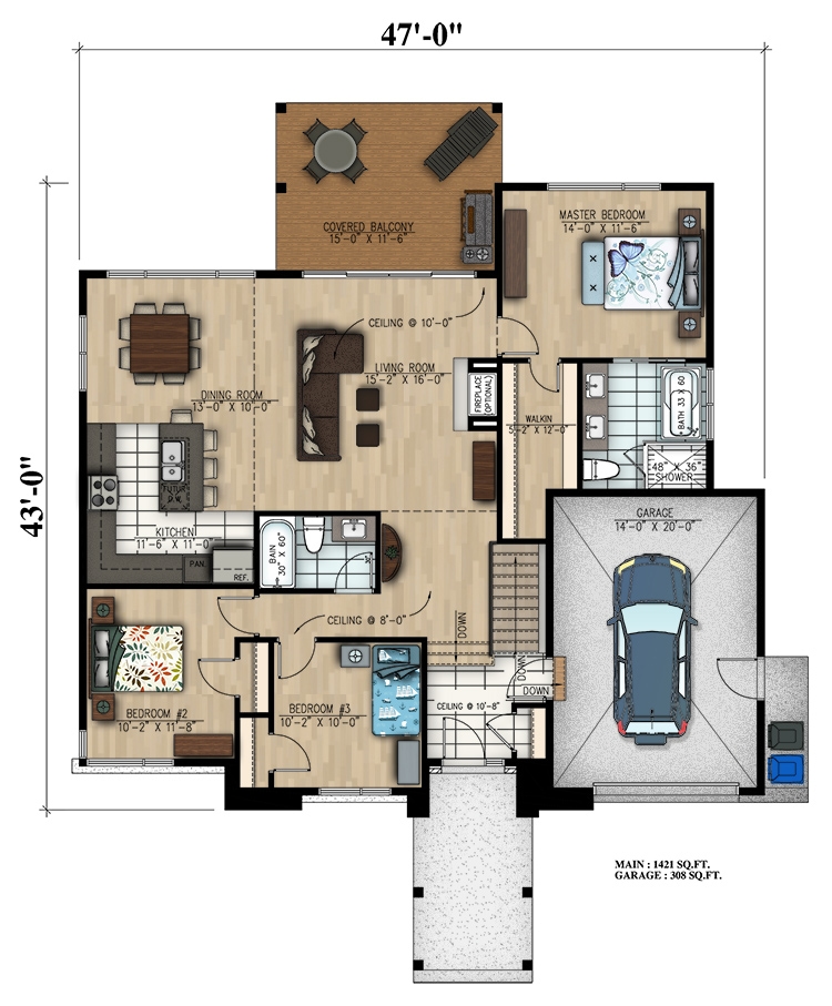 Floor Plan Main Level