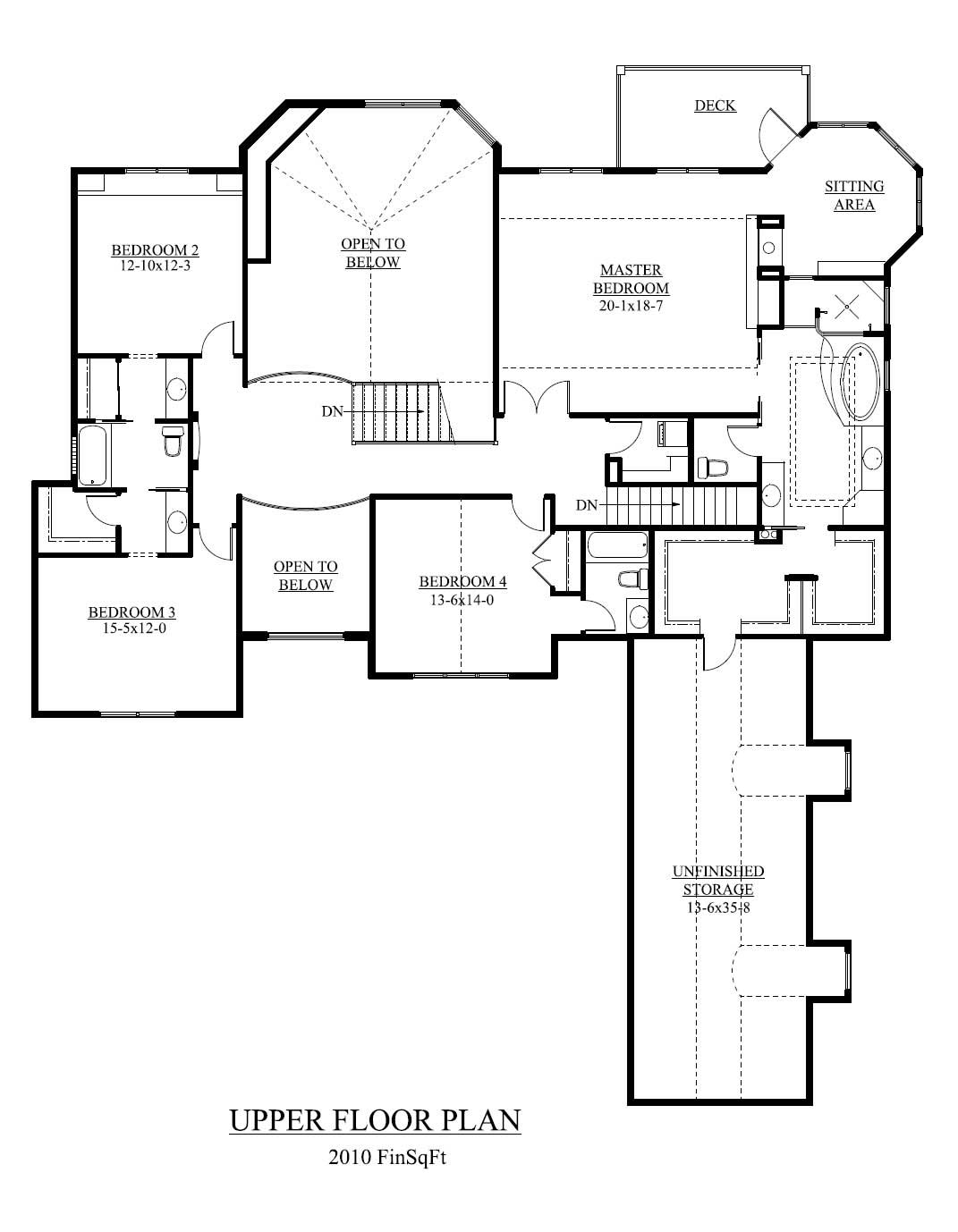 Floor Plan Second Story