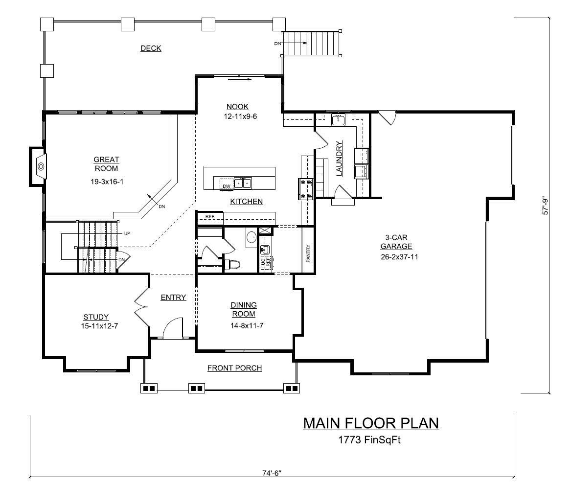 Floor Plan First Story