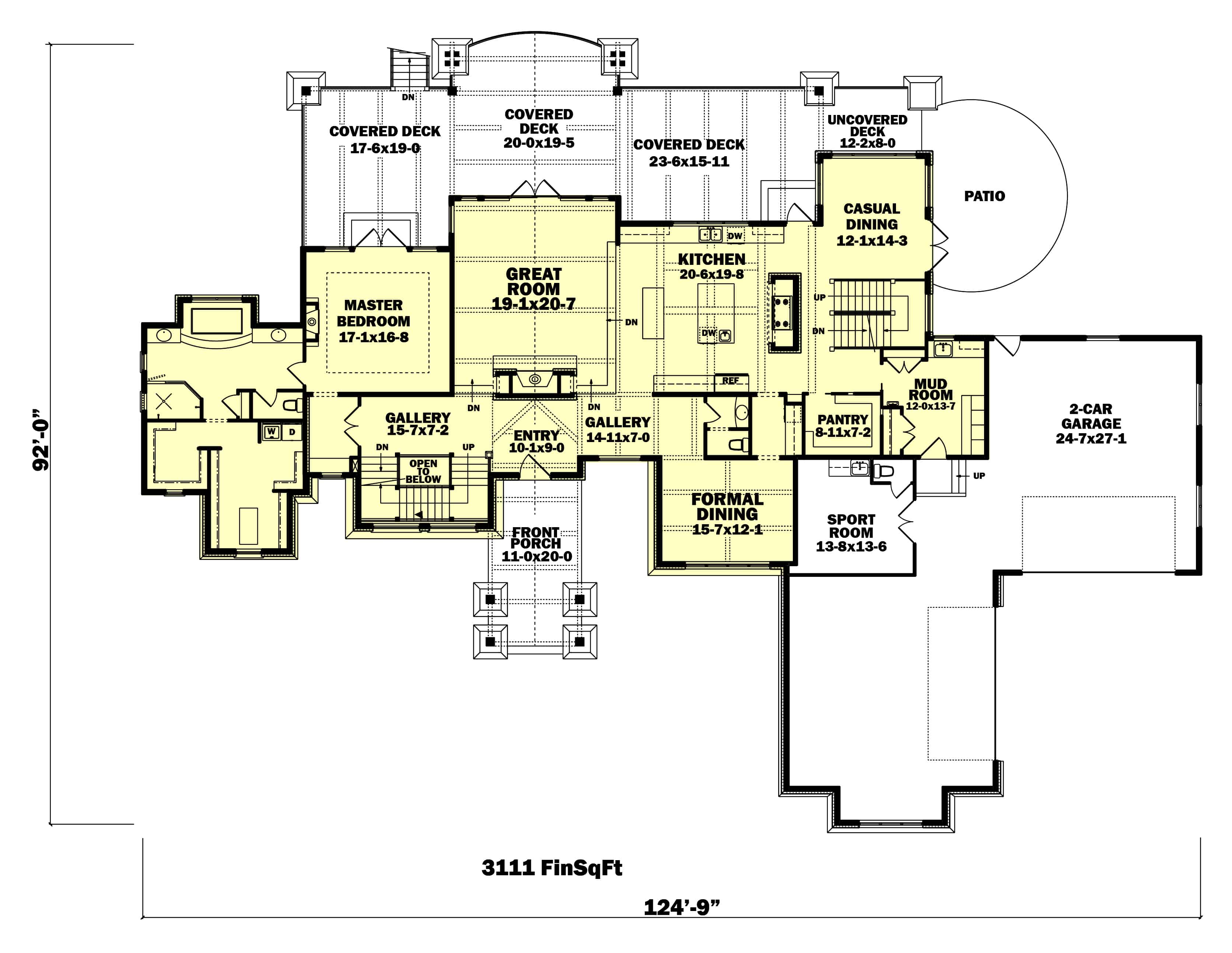 Floor Plan Main Level