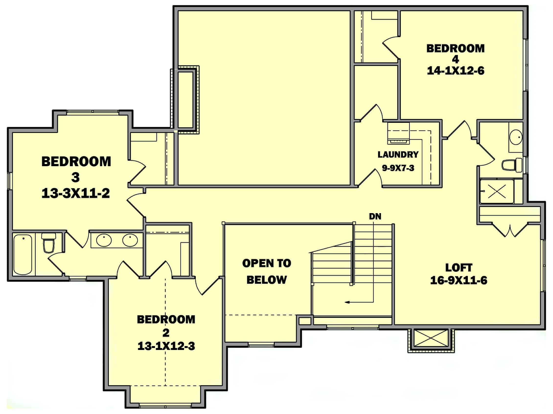 Floor Plan Upper Level