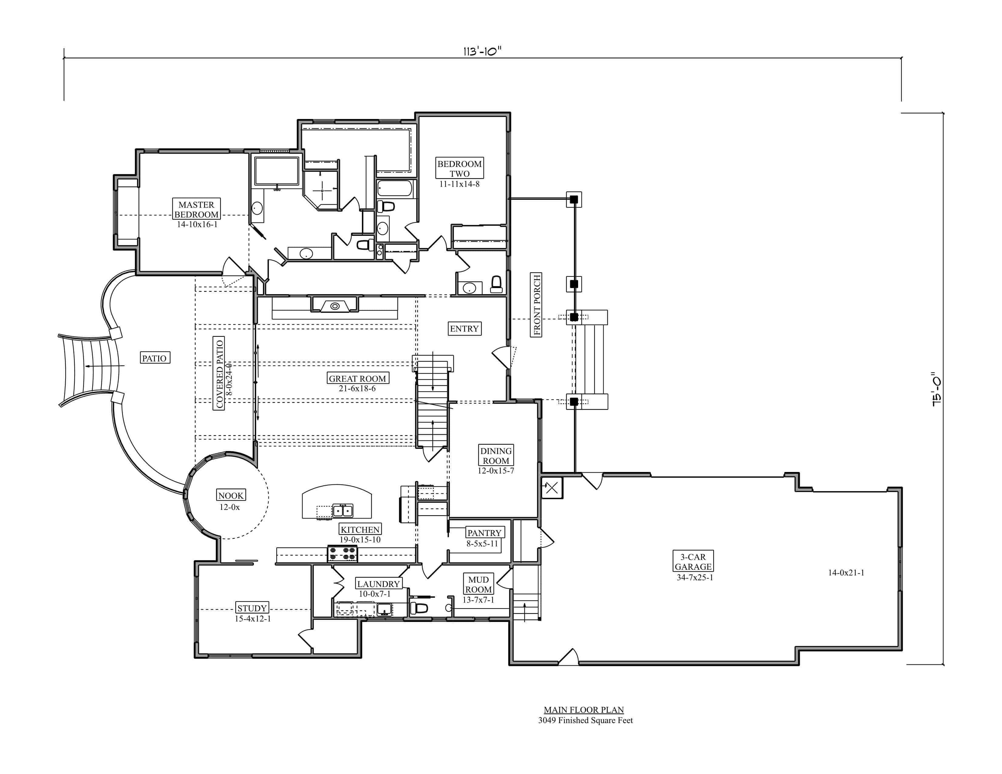 Floor Plan First Story