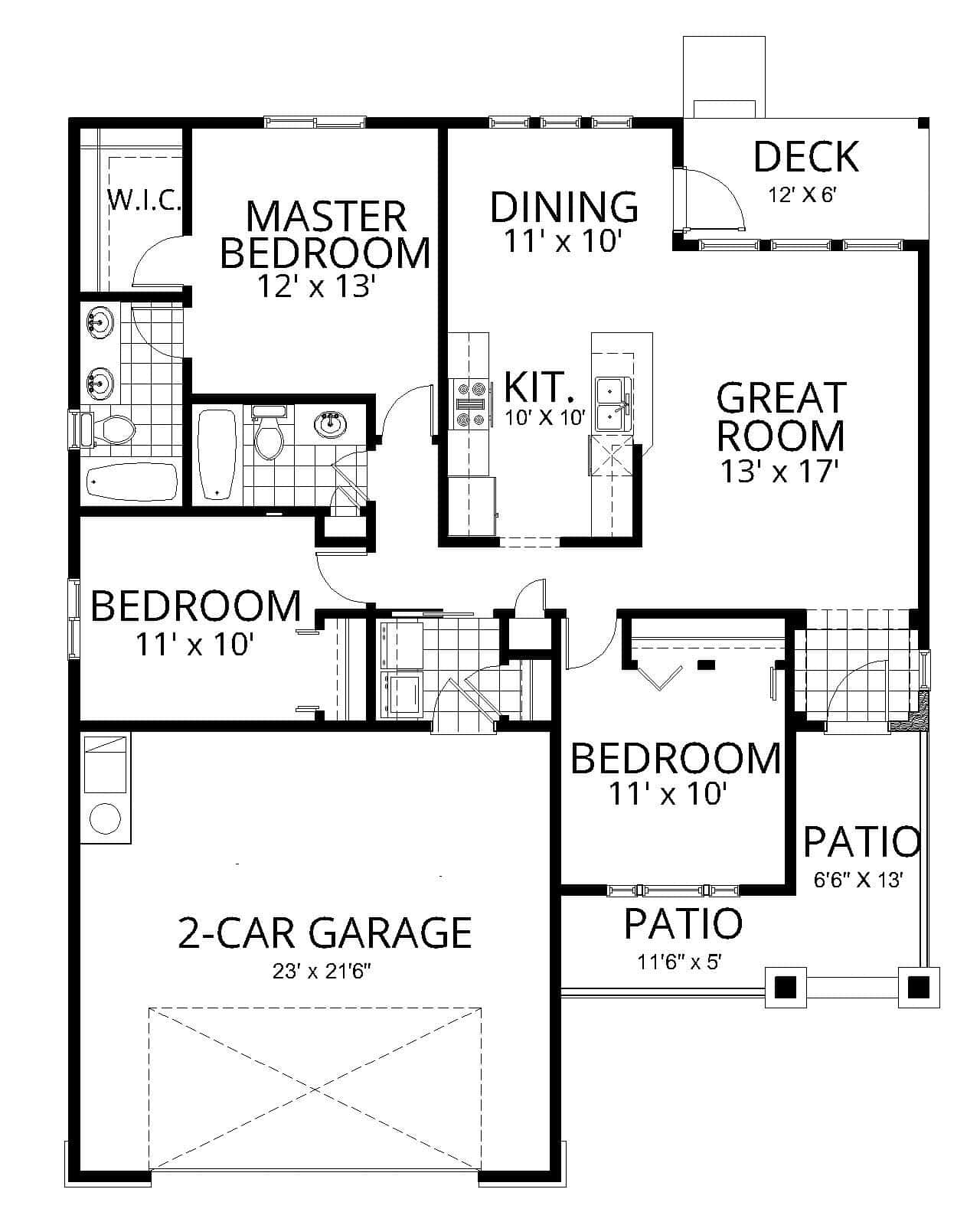 Floor Plan First Story
