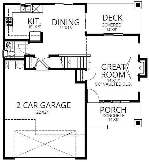 Floor Plan First Story