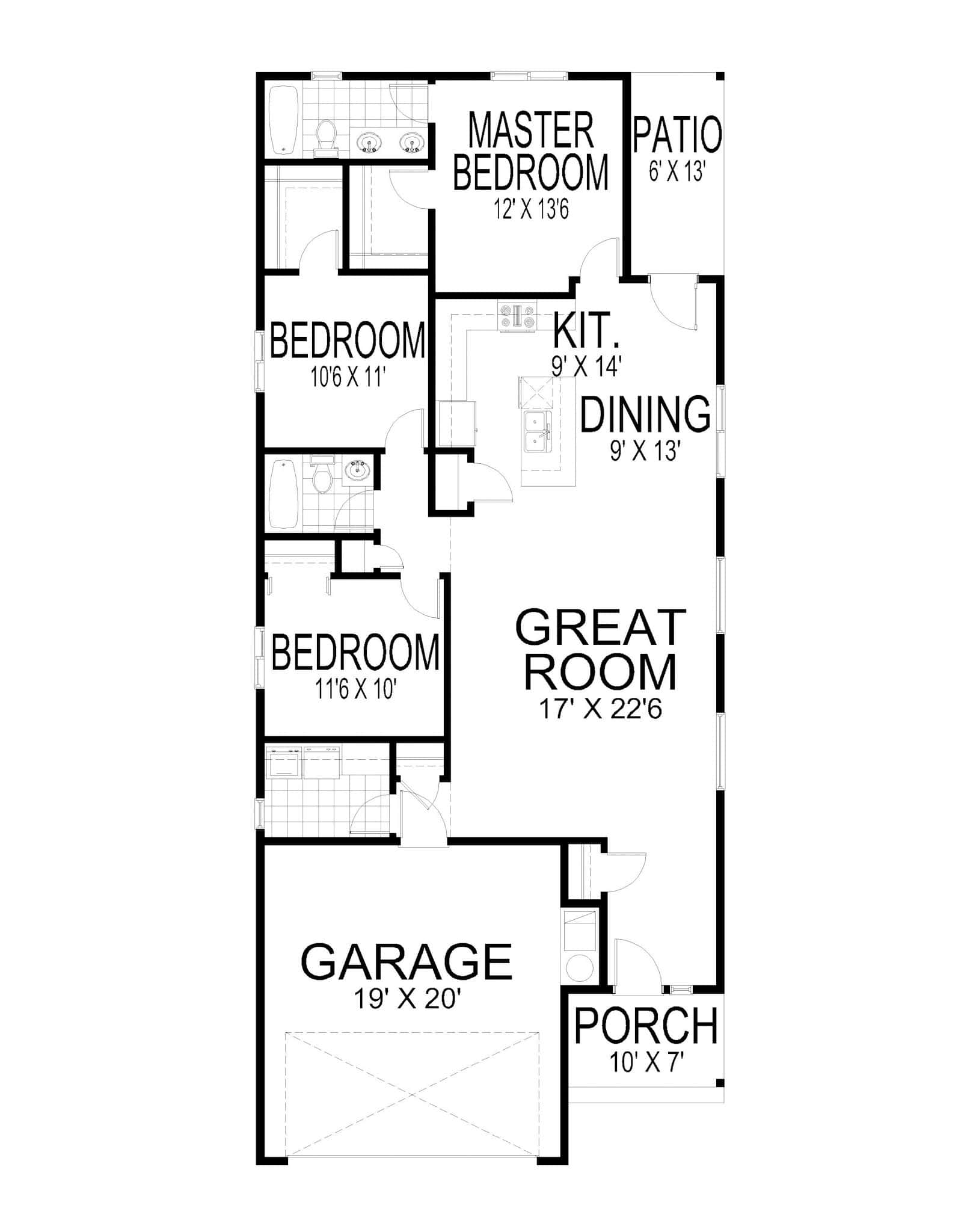 Floor Plan First Story