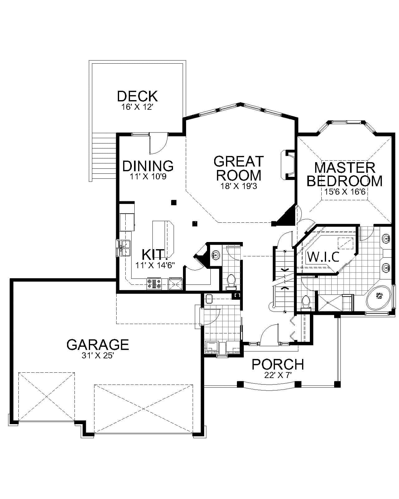 Floor Plan First Story