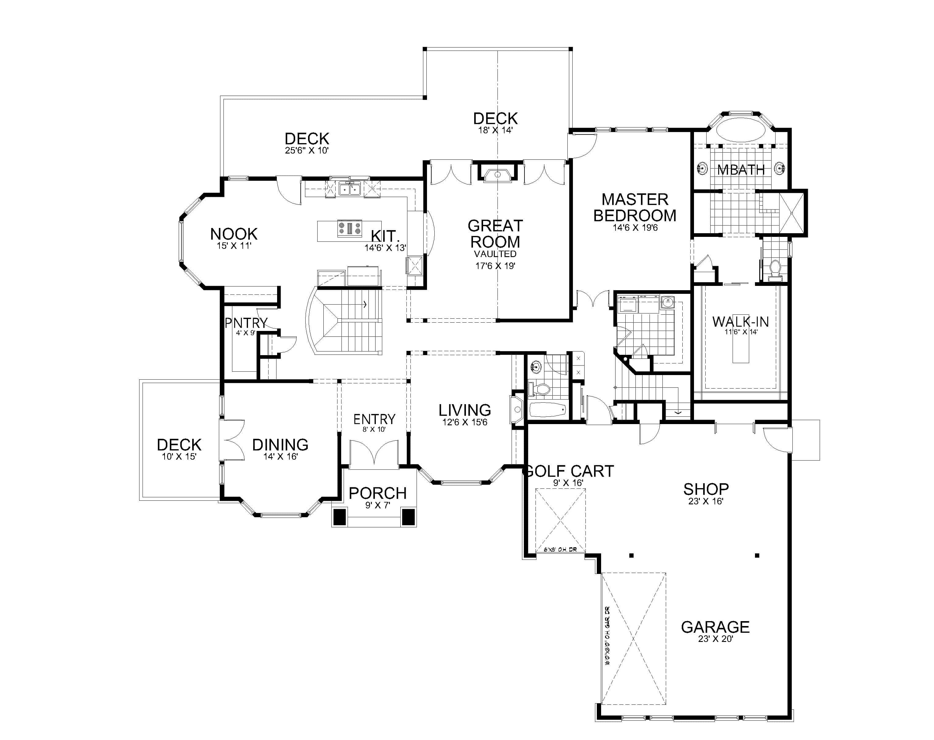 Floor Plan First Story