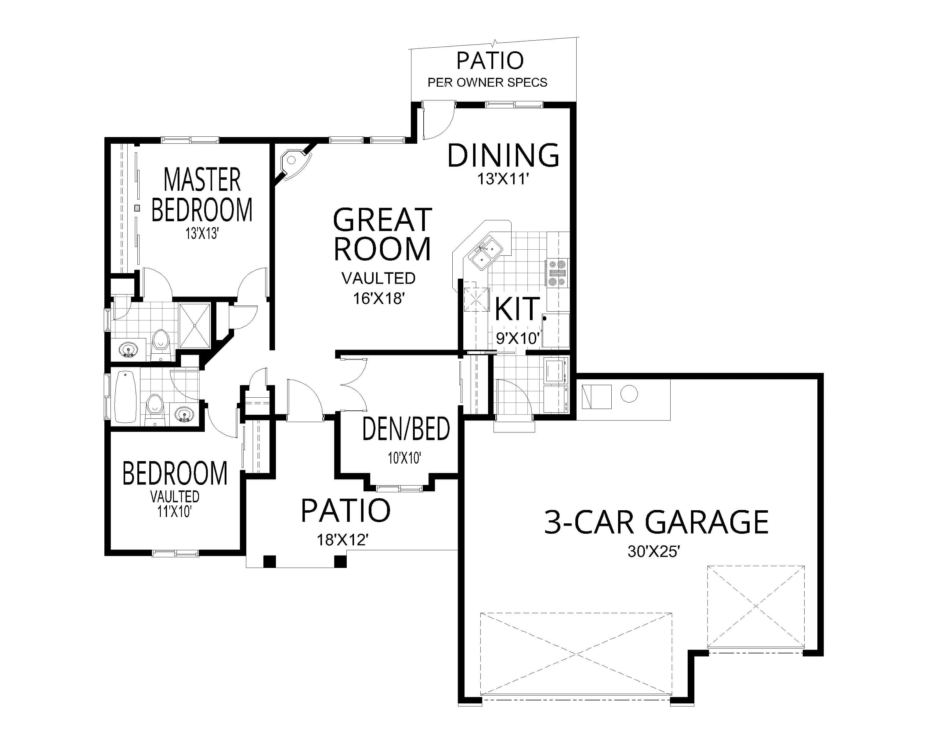 Floor Plan First Story
