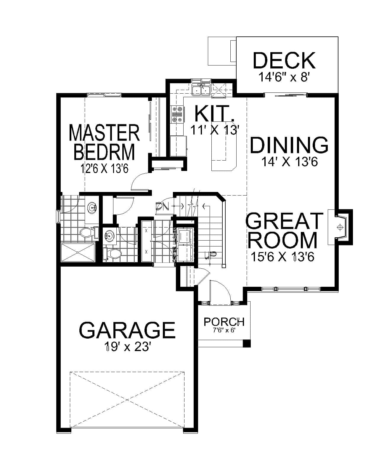 Floor Plan First Story