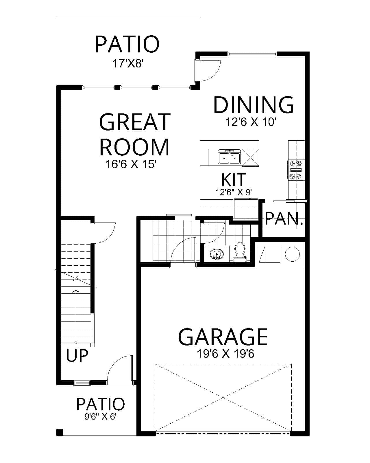 Floor Plan First Story