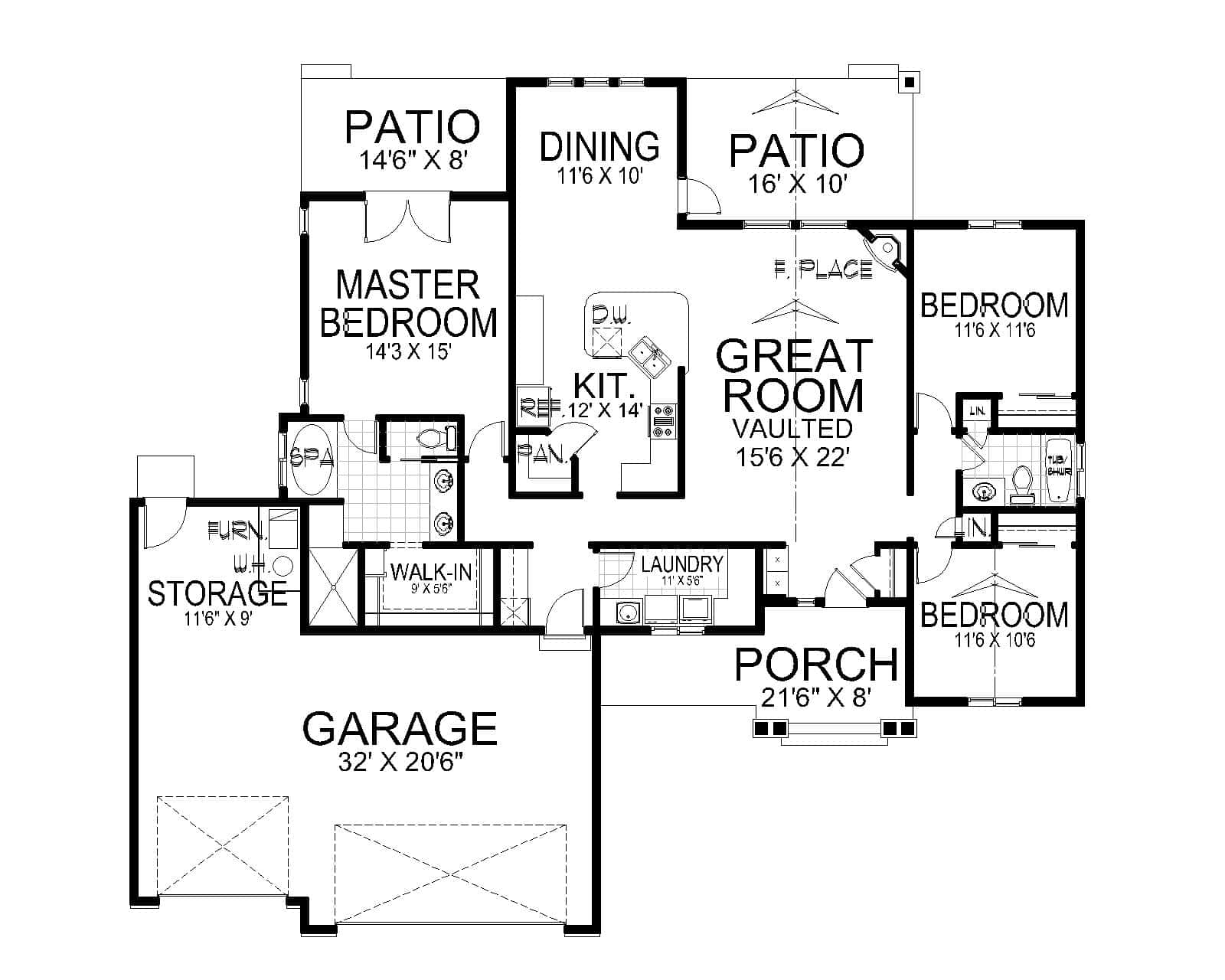 Floor Plan First Story