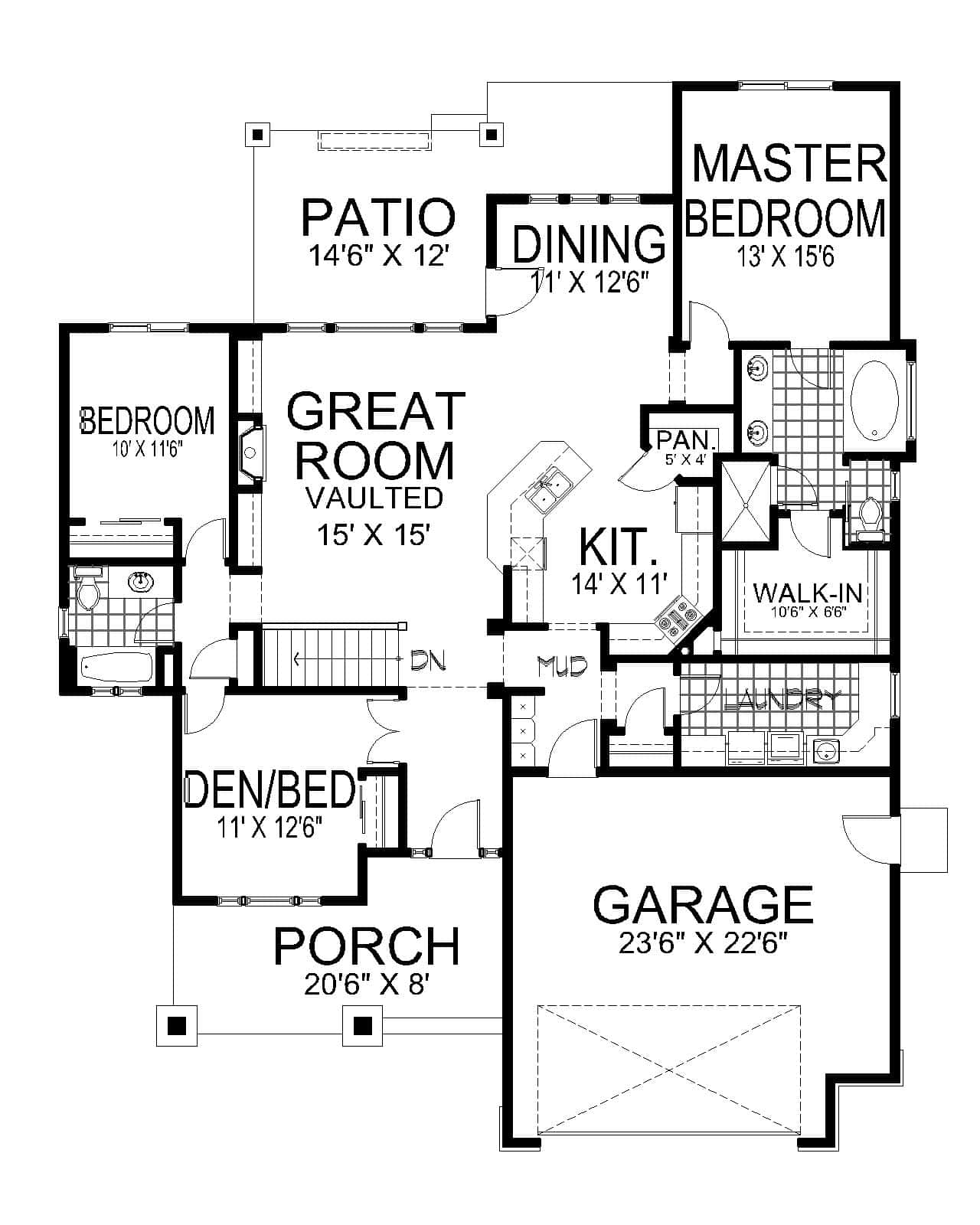 Floor Plan First Story