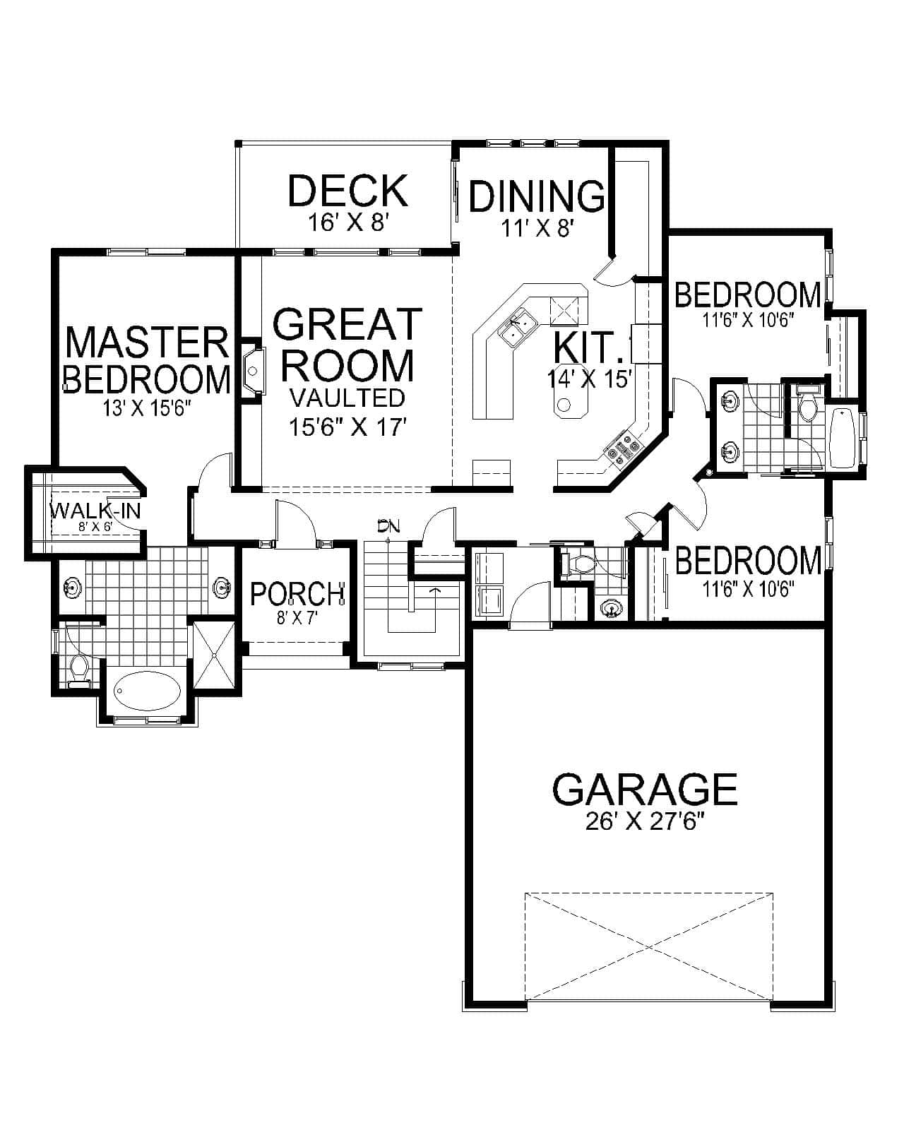 Floor Plan First Story