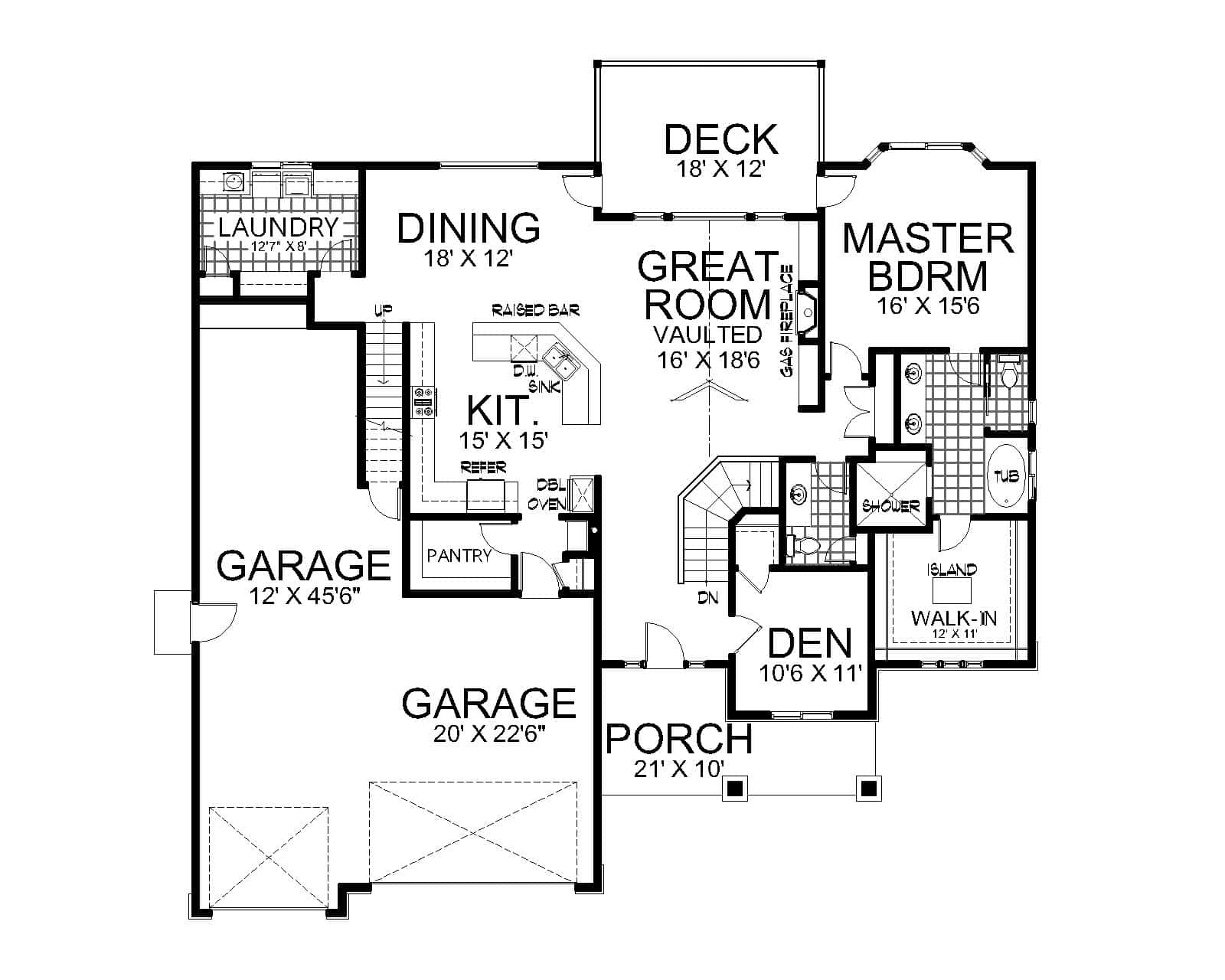 Floor Plan First Story