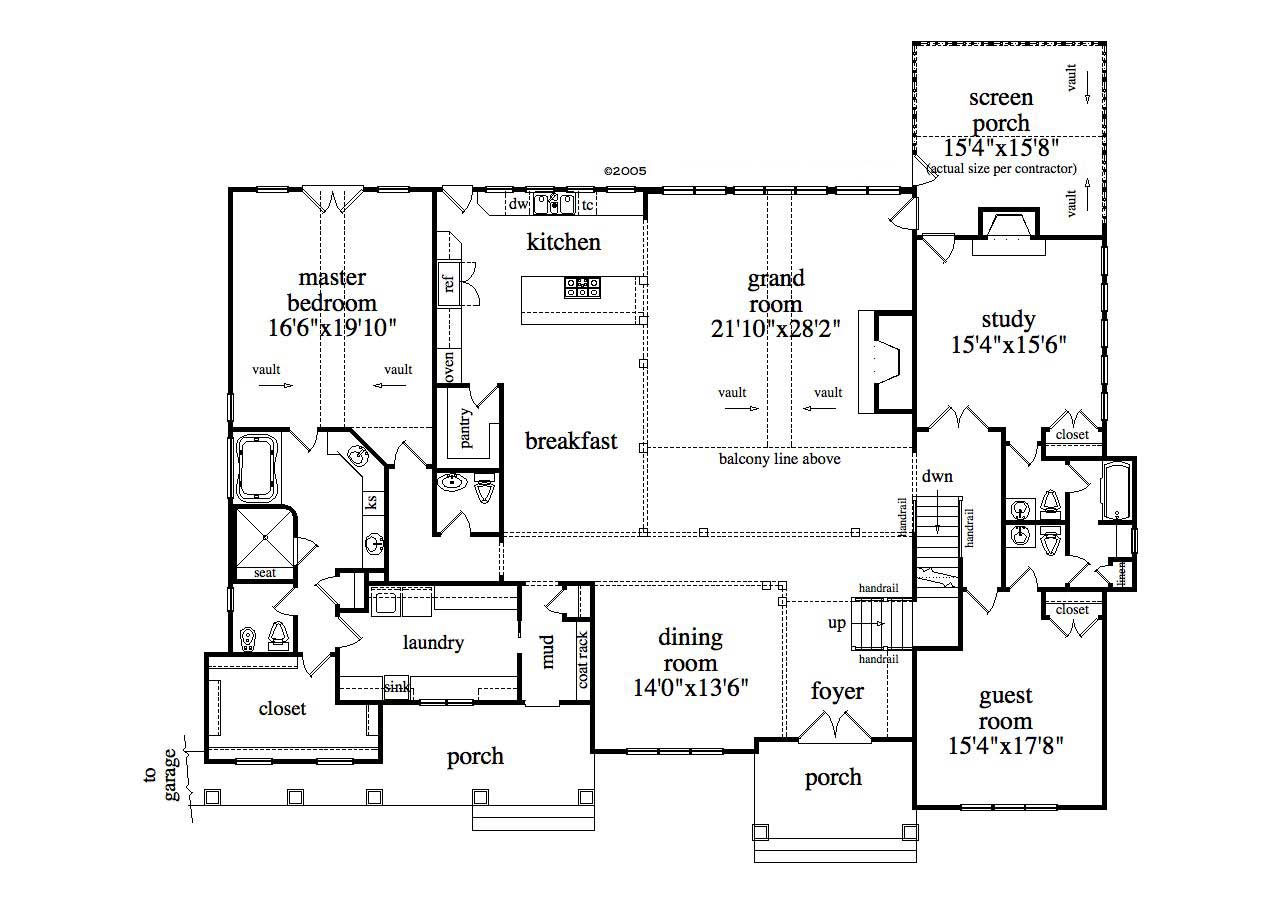 Floor Plan First Story