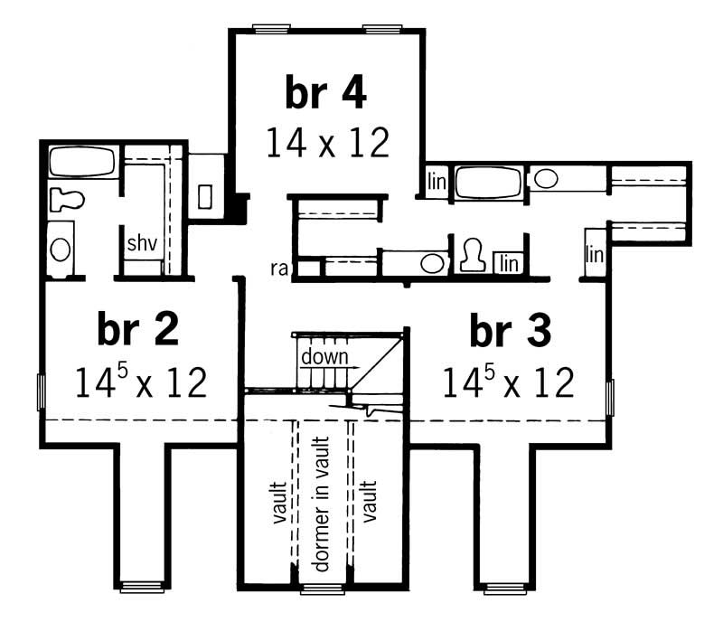 Upper Floor Plan