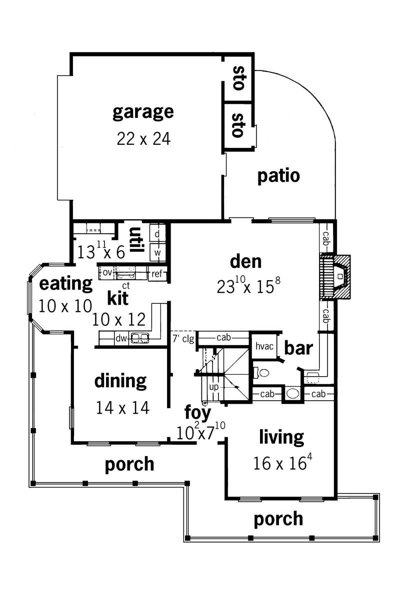 Floor Plan First Story