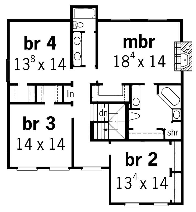Floor Plan Second Story