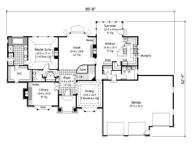 Floor Plan First Story