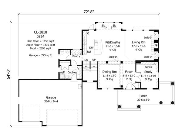 Floor Plan First Story