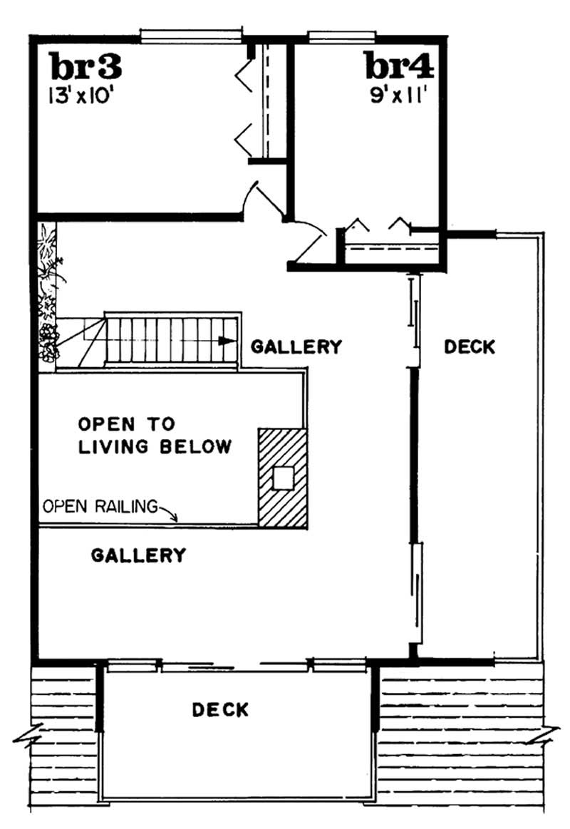 Upper Level Floor Plan