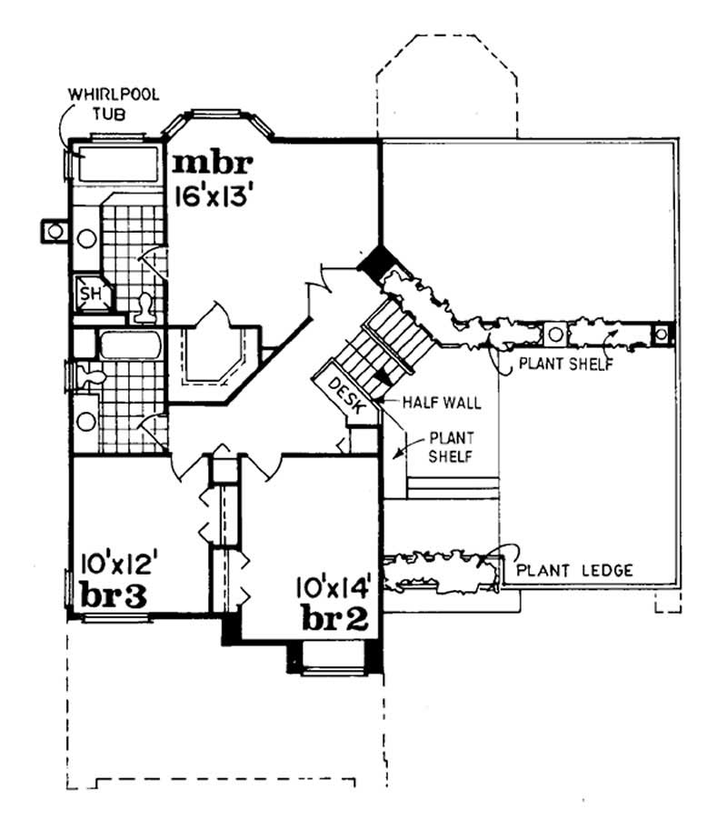 Upper Level Floor Plan