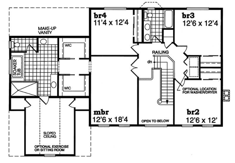 Upper Level Floor Plan