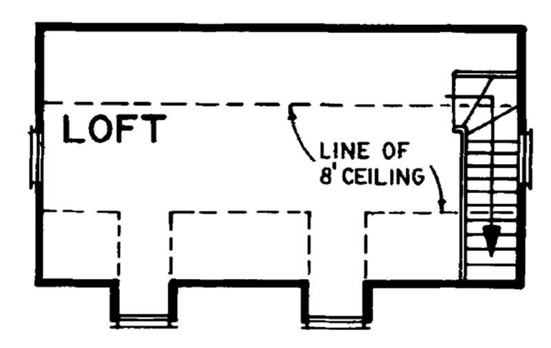 second floor plan