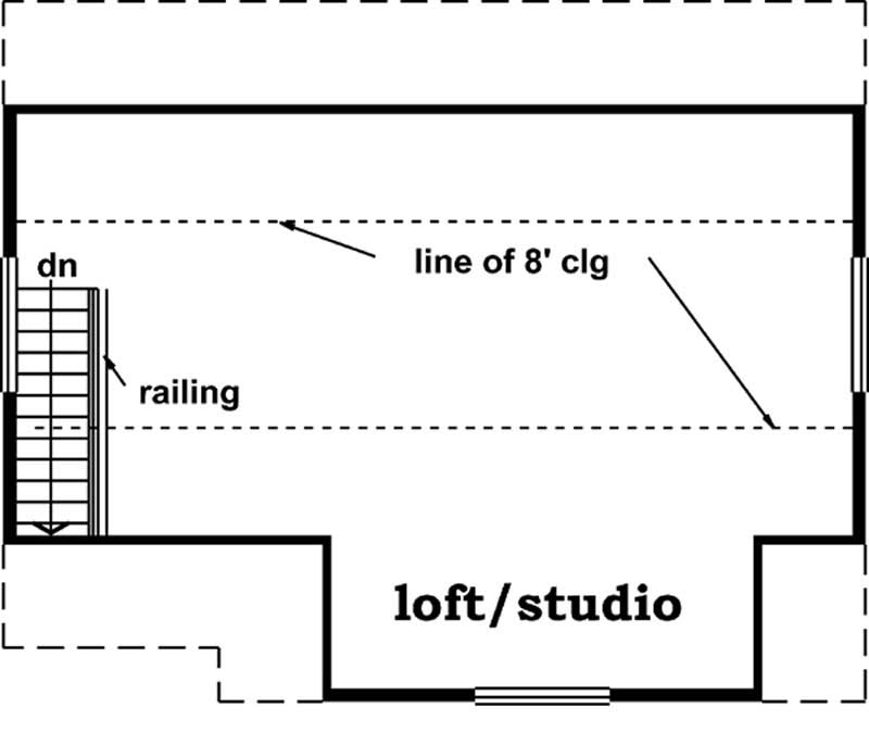 second floor plan