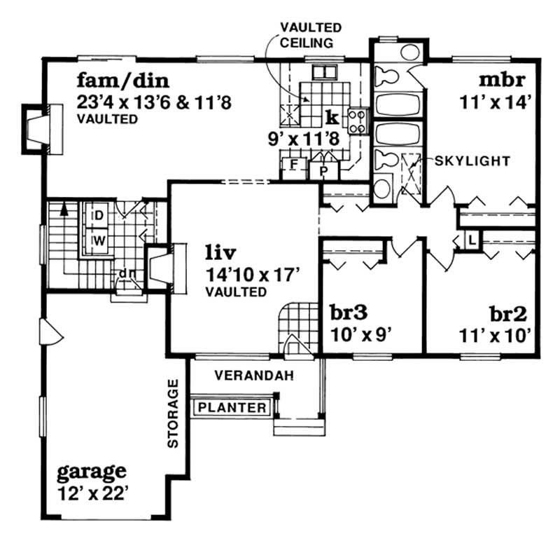 first floor plan