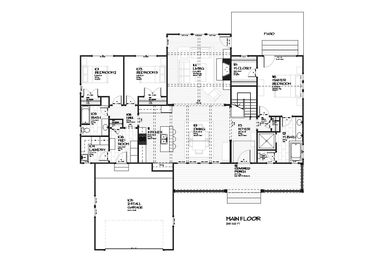 Floor Plan First Story