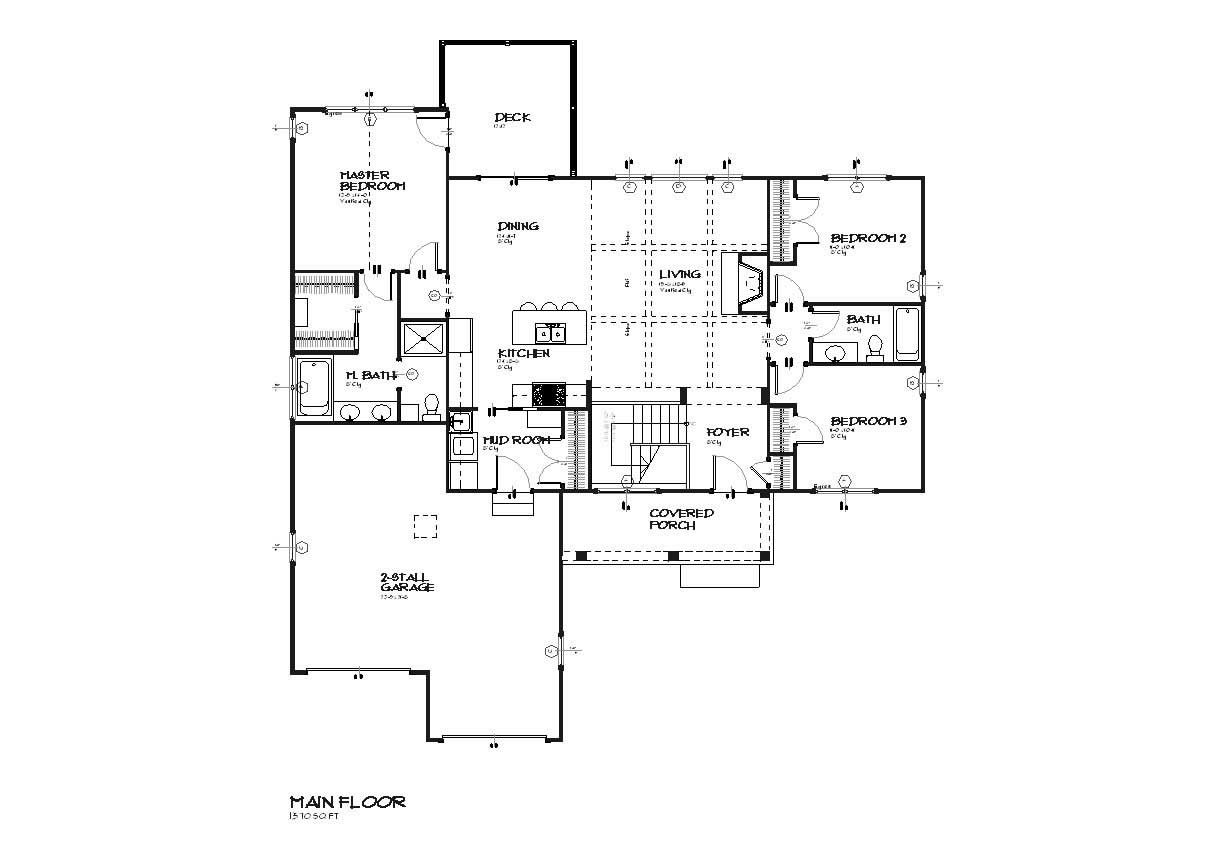 Floor Plan First Story