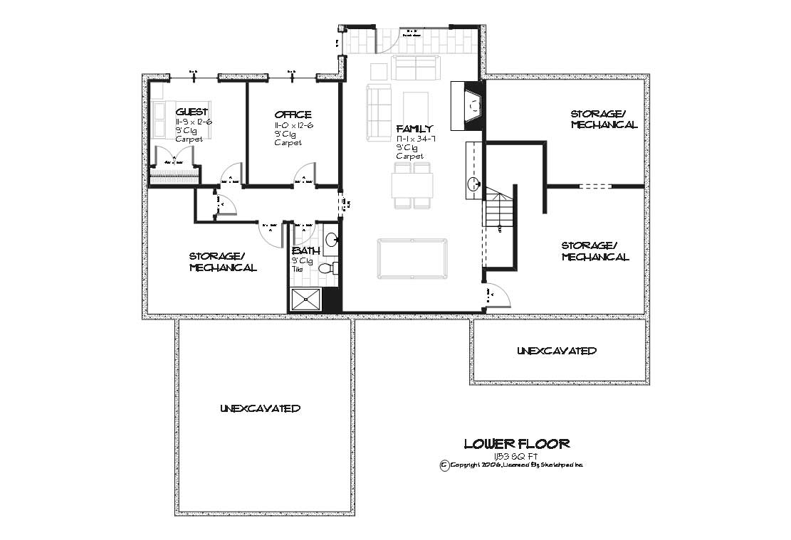 Floor Plan Basement